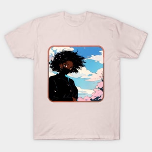 Manga Sakura Ninja Girl T-Shirt